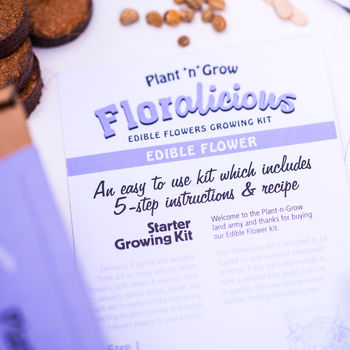 Grow Your Own Edible Flower Kit, 4 of 10