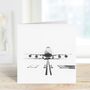 Luxury 747 Plane Greeting Card, thumbnail 2 of 3