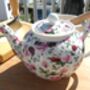 Two Cup Teapot In Ditsy Summertime Chintz Design, thumbnail 3 of 8