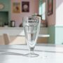 Personalised Retro Ice Cream Sundae Milkshake Glass, thumbnail 2 of 2