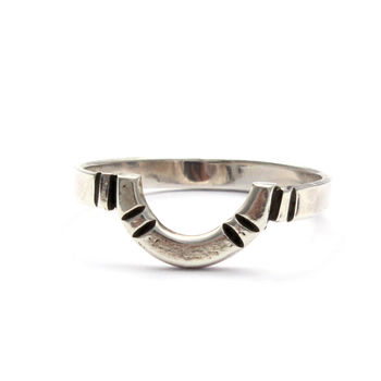 Hava And Eevi . Sterling Silver Stacked Rings, 4 of 4
