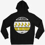Ripe Records Unisex 90s Style Graphic Hoodie In Black, thumbnail 5 of 6