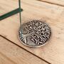 Recycled Metal Tree Of Life Incense Stick Holder, thumbnail 1 of 6