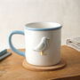 Coastal Living Seagull Stoneware Mug In Gift Box | Nautical | Homeware | Kitchenware, thumbnail 1 of 4