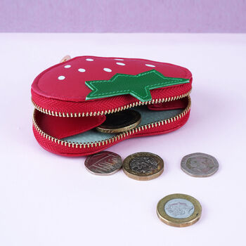 Strawberry Field Coin Purse | Handbag Accessory | Purse, 2 of 6