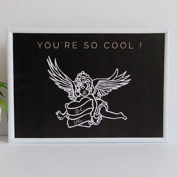 Personalised 'You're So Cool' True Romance Print, 2 of 2