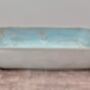 Sea Blue Rectangular Baking Dish, 40cm, thumbnail 4 of 4