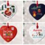 Personalised Heart Christmas Tree Decoration, thumbnail 4 of 12