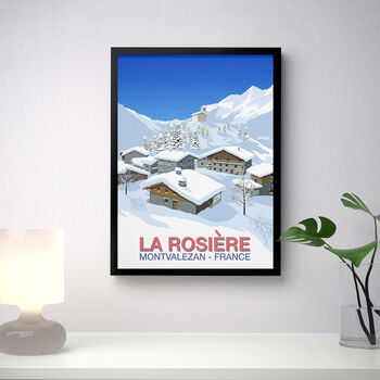 La Rosiere Ski Resort Poster, 3 of 6