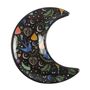 Midnight Bloom Crescent Moon Trinket Dish, thumbnail 2 of 2