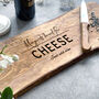 Personalised Olive Wood Chopping/Cheese Board, thumbnail 2 of 9