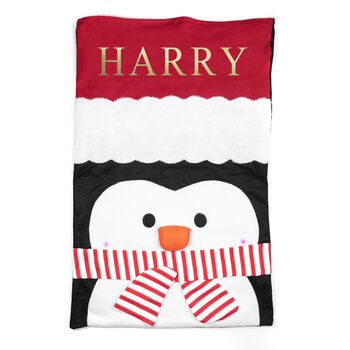 Personalised Penguin Santa Sack, 4 of 4