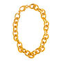 Super Chunky Gold Plated Bronze Chain Necklace, thumbnail 3 of 3