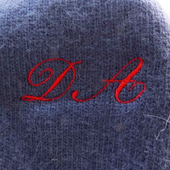 Personalised Cashmere Wool Scarf For Men And Women, 9 of 9