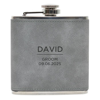 Wedding Party Hip Flask, 3 of 12