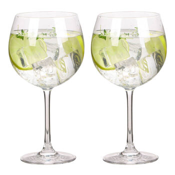 Two Tall Stem Gin Glasses Set, 2 of 6