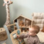 Personalised Wooden Grey Activity Walker Toy, thumbnail 3 of 8
