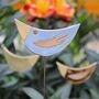 Birds Personalised Garden Pot Stakes, thumbnail 1 of 9