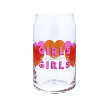 Girls Supporting Girls Printed Can Glass, 2 of 6
