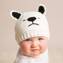 Polar Bear Baby Hats, thumbnail 1 of 3