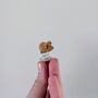 Mini Felt Mouse On A Tea Cup Ornament, Cute Gift, thumbnail 5 of 9