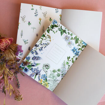 Inky Wildflower Eco Notebook, 2 of 11