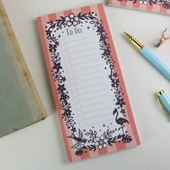 Whimsical To Do List Notepad, 4 of 6
