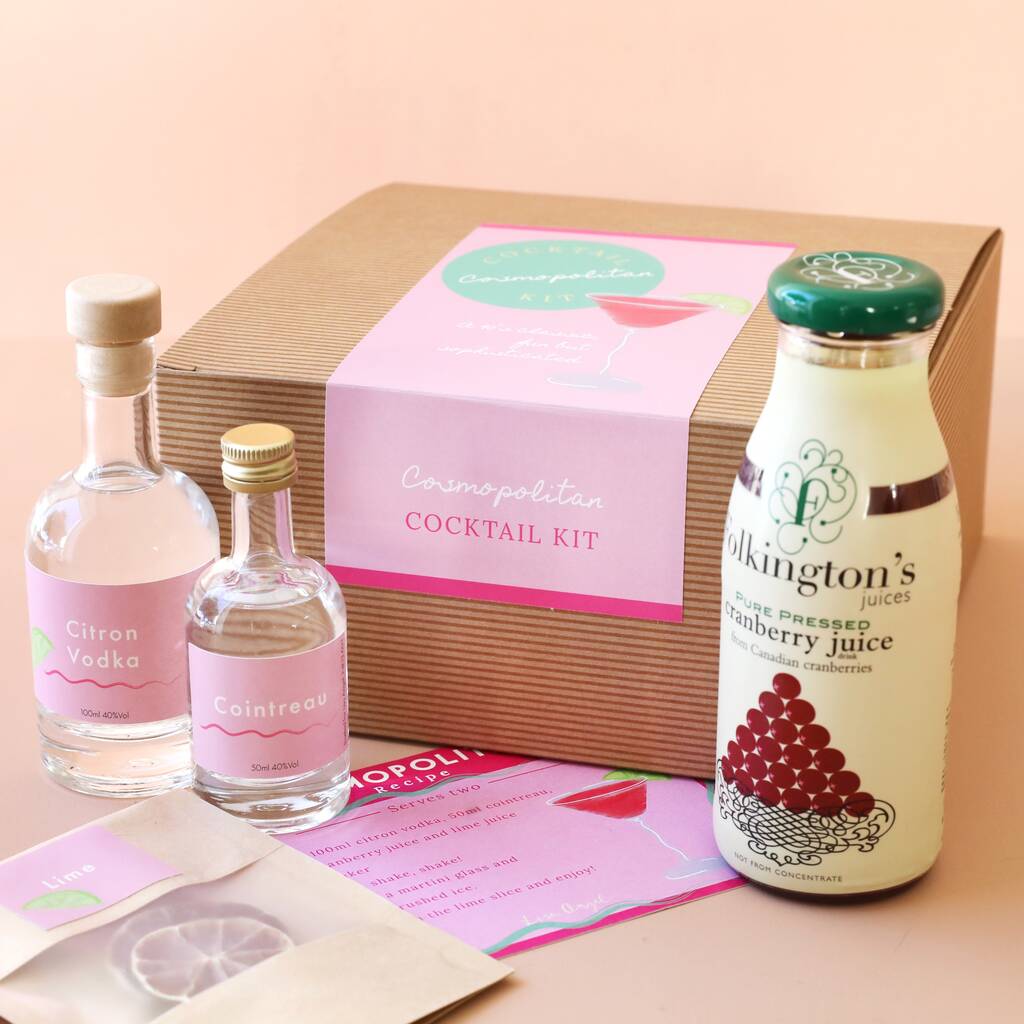 Cosmopolitan Cocktail Kit By Lisa Angel