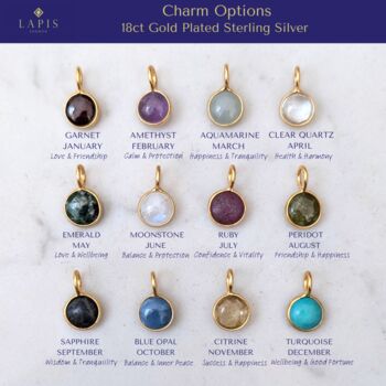The 'Vip' Friends And Family Birthstone Necklace, 9 of 12