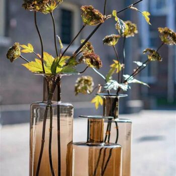 Bottle Vase Large Topaz Colour By Dut Z, 4 of 5