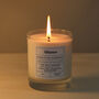Handmade Positive Energy Soy Scented Candle Gift, thumbnail 3 of 5