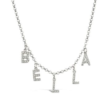 Crystal Name Necklace, 7 of 7