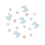 Iridescent Unicorn Pastel Star Party Table Confetti, thumbnail 2 of 3