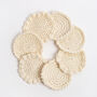 Day's Of The Week Cotton Pads And Bag Crochet Kit, thumbnail 7 of 10