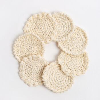 Day's Of The Week Cotton Pads And Bag Crochet Kit, 7 of 10