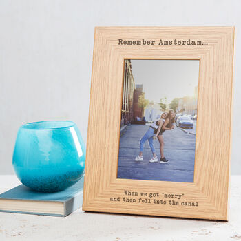 Personalised 'Remember When…' Best Friend Photo Frame, 3 of 8