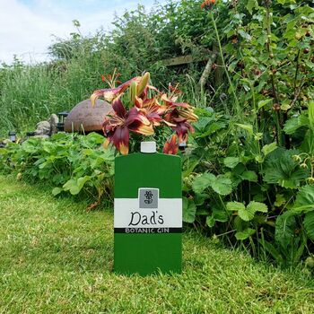 Personalised Gin Bottle Mini Planter, 4 of 7