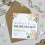 Manhattan Bridesmaid Card, thumbnail 2 of 6