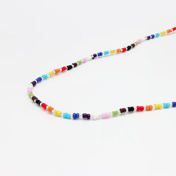 Bangga Beaded Necklace Just Like Us Pride Collection, 4 of 7