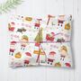 Santa's Elf Girl Wrapping Paper Roll Or Folded, thumbnail 1 of 3