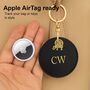 Personalised Vegan Leather Bag Accessory With Charm, thumbnail 1 of 8