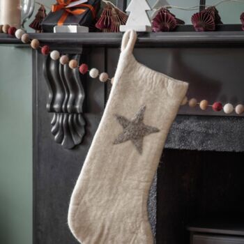 Marble Christmas Stocking Holder, 2 of 3