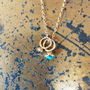 Gold Gemstone Necklace : Ancient Awe, thumbnail 5 of 12