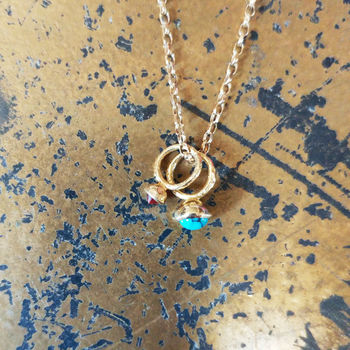 Gold Gemstone Necklace : Ancient Awe, 5 of 12