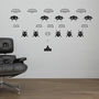 Space Invaders Wall Stickers, thumbnail 3 of 9