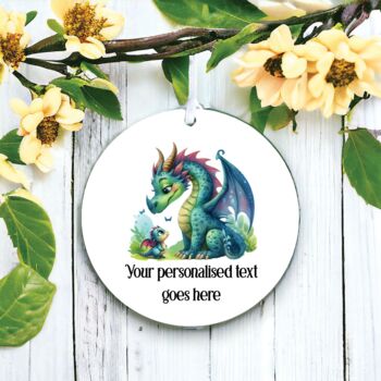 Personalised Dragon Parent And Child Father's Day Gift, 2 of 2