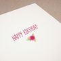 'Mum In A Million' Glitter Heart Birthday Card, thumbnail 4 of 7