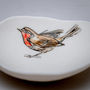 Robin Illustrated Porcelain Storage Bowl, thumbnail 3 of 6