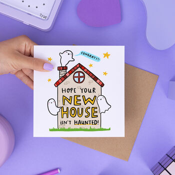 Hope Your New House Isn't Haunted Card, 2 of 2