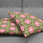 Floral Retro Rectangle Soft Cushion Cover, thumbnail 9 of 12